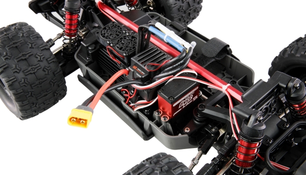 22688 Hyper Go MTX10 Monstertruck 1:10 ARTR schwarz/blau